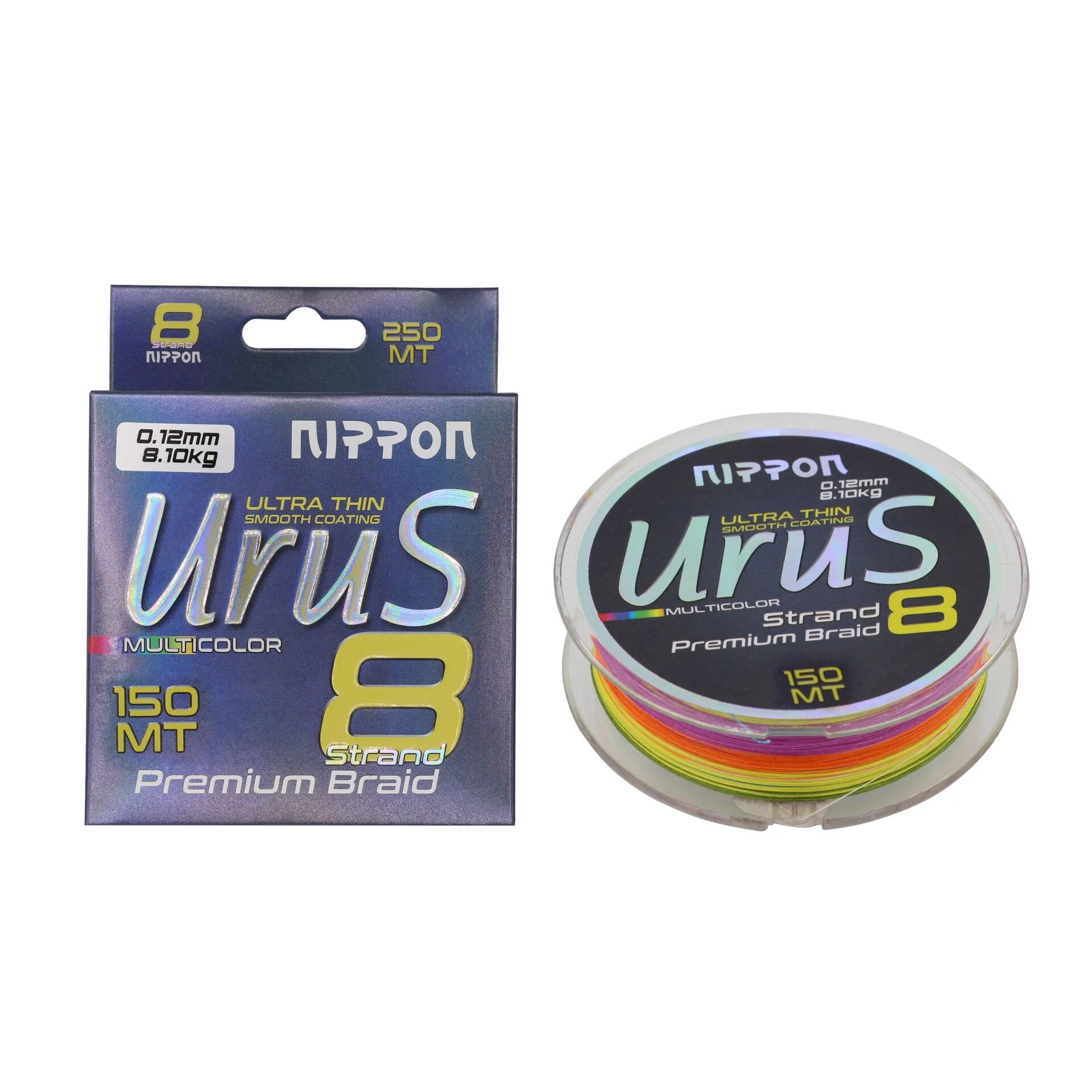 Nippon Urus 8X Braid 150 MT Multi Color