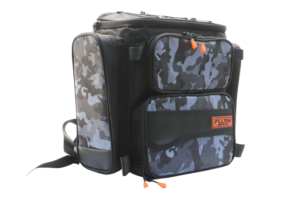 Fujin Black Camo Back Pack - Balıkçı Sırt Çantası