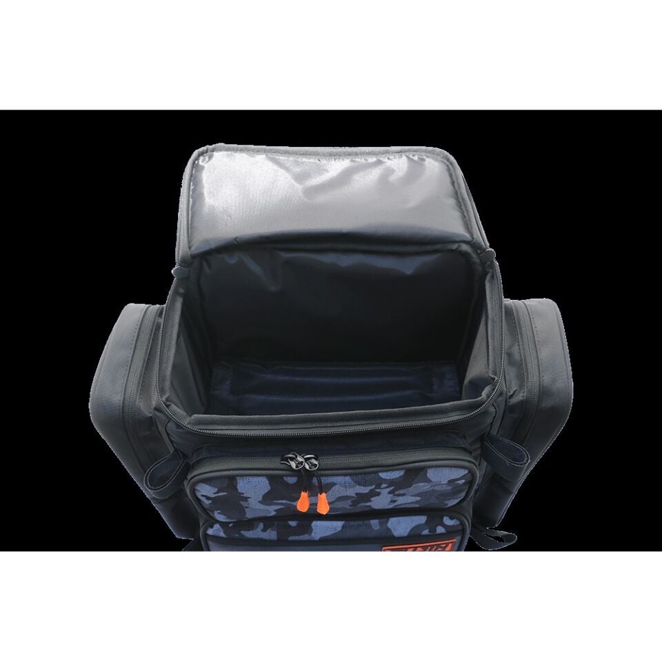 Fujin Black Camo Back Pack - Balıkçı Sırt Çantası