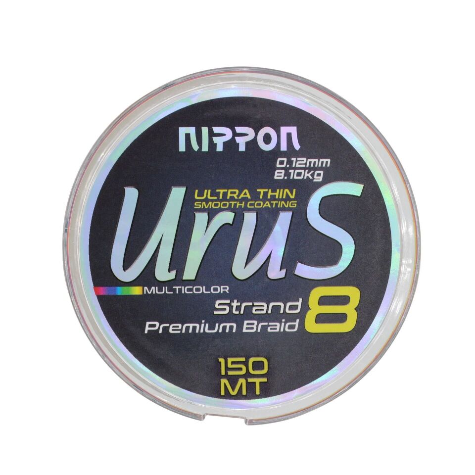 Nippon Urus 8X Braid 150 MT Multi Color İp Misina 0,10 mm