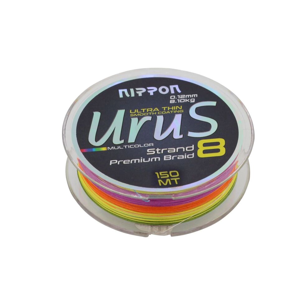 Nippon Urus 8X Braid 150 MT Multi Color İp Misina 0,10 mm