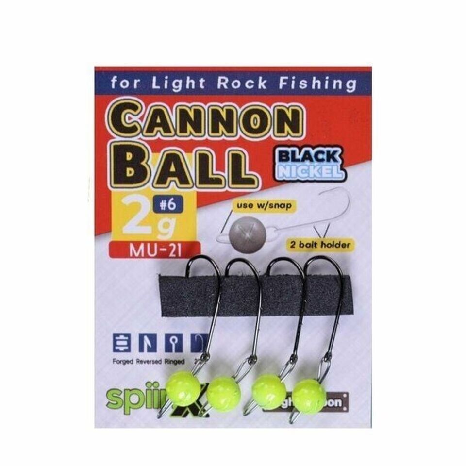 Spiinx Cannon Ball Jighead Uv Sarı
