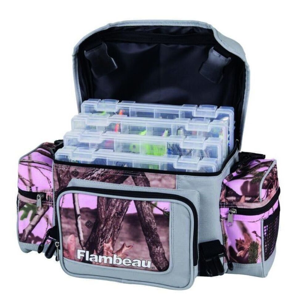 Flambeau 400PK Pink Camo Balıkçı Çantası