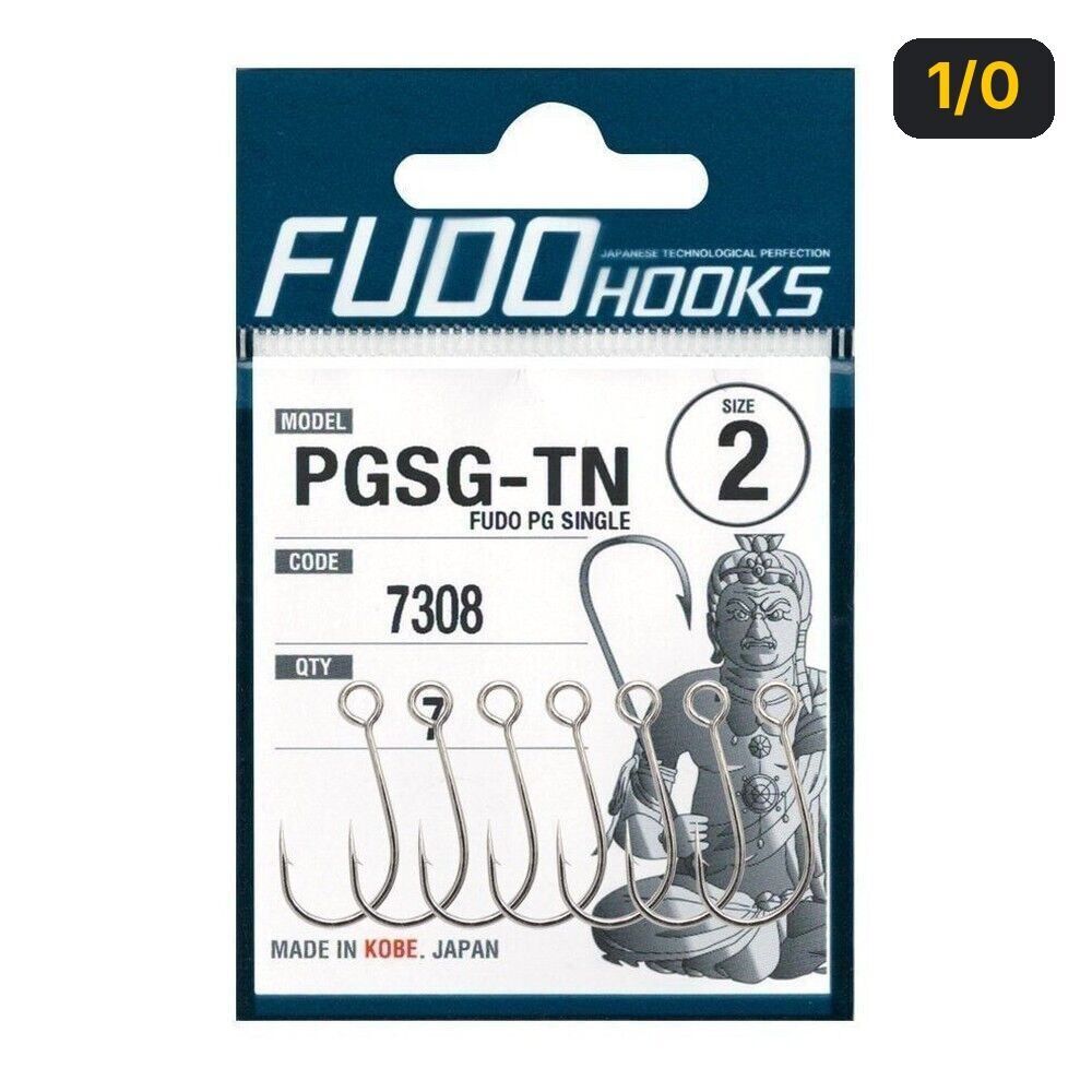 Fudo 7308 PG Single Yeni Nesil Galvaniz Sahte İğnesi 1/0