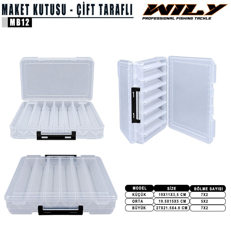 Wily Çift Taraflı Büyük Maket Kutusu