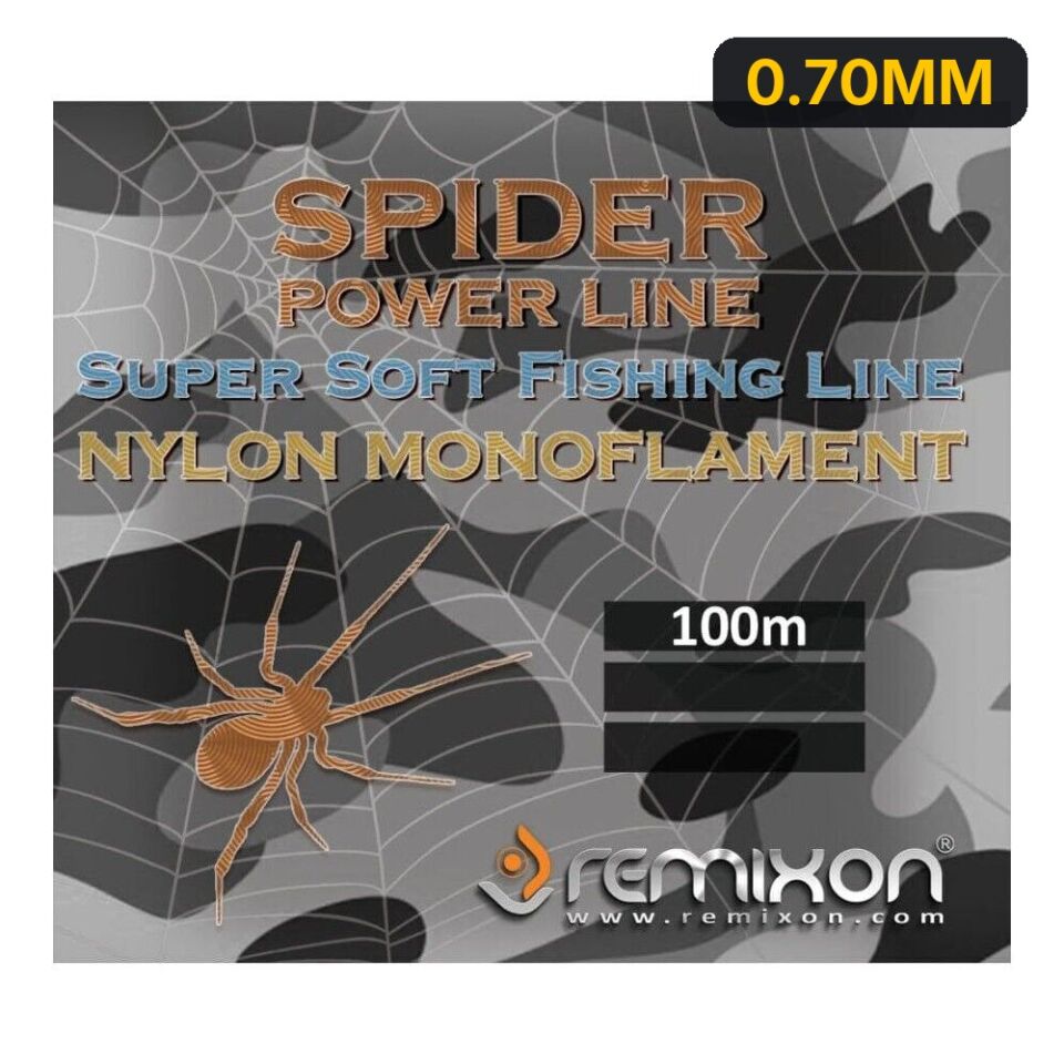 Remixon Spider Serisi 100m Poşet Monofilament Misina 0.70MM