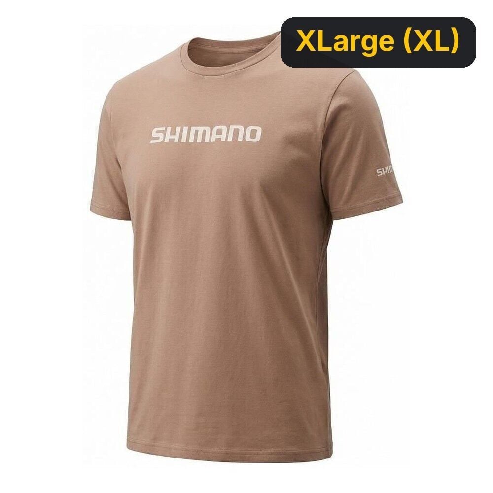 Shimano Brown Carp T-Shirt XLarge (XL)