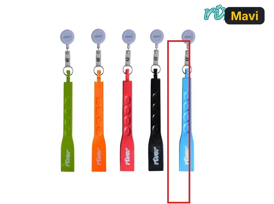 River Kilitli Balık Maşası  21Cm Mavi