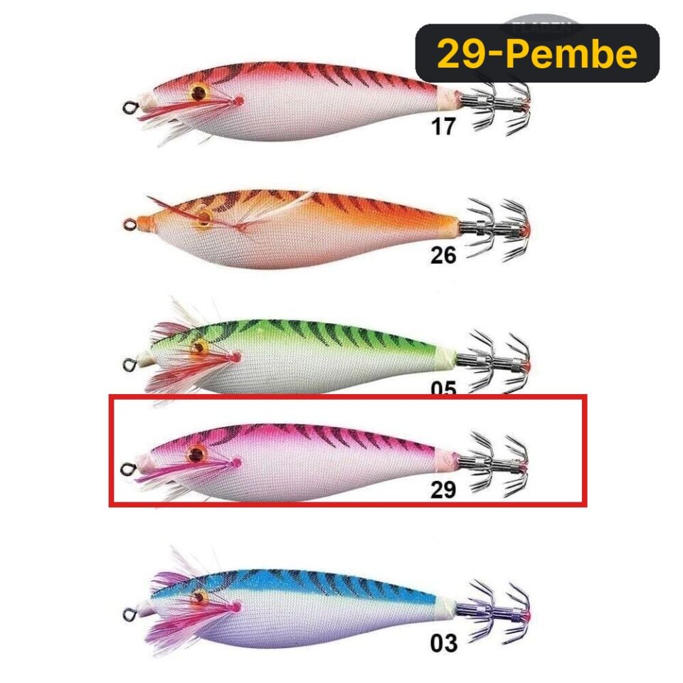 Fladen Kalamar Zokası 8 Cm 29-Pembe