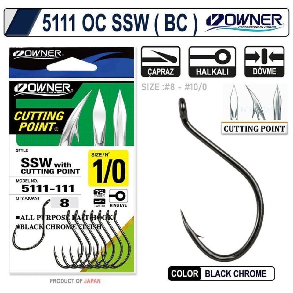 OWNER 5111 OC SSW ( BC ) Tekli Olta İğnesi