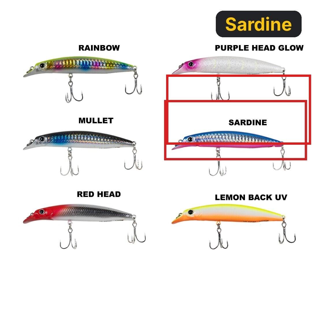 Ryuji Sasume 10.5cm 13gr Maket Balık Sardine
