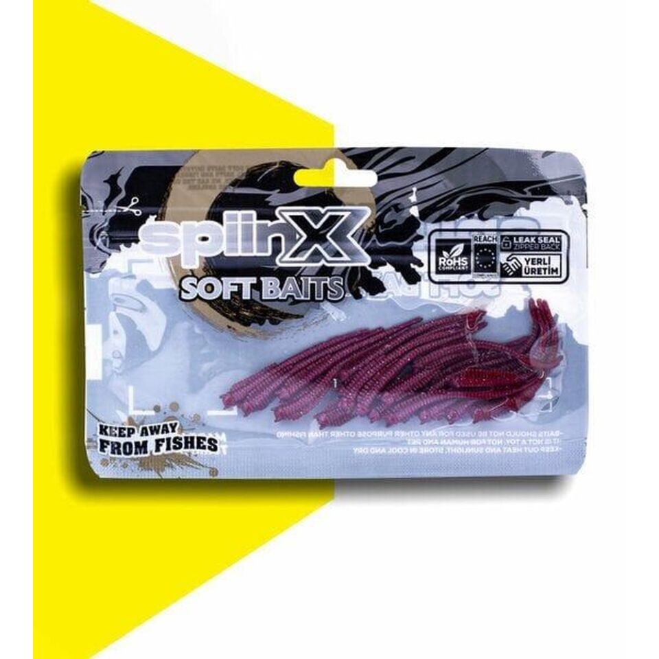 Spiinx Sandworm 6cm 18P Silikon Yem