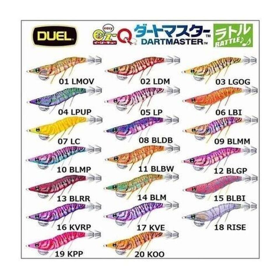 Duel A1741 Ez-Q Dartmaster Rattle 3.0 - 14,5 gr Kalamar Zokası BLBI