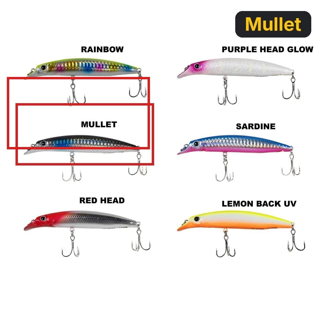 Ryuji Sasume 10.5cm 13gr Maket Balık Mullet