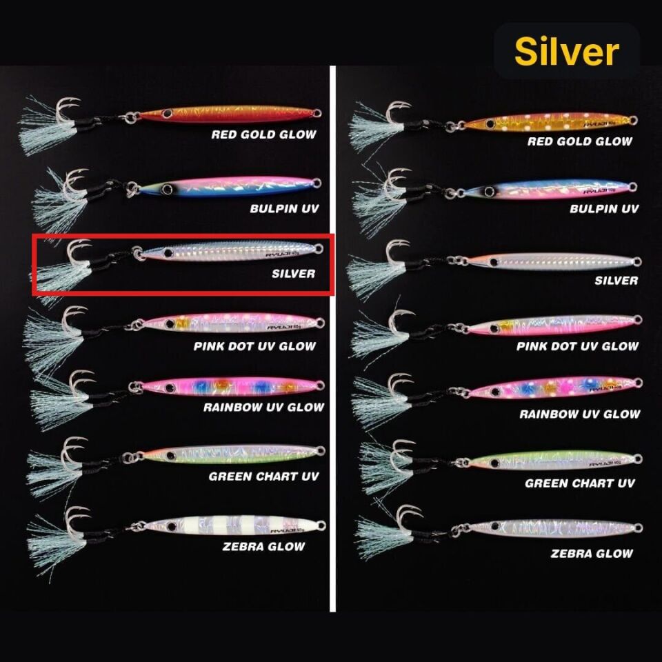 Ryuji Slim Jet Jig 60gr Metal Yem Silver