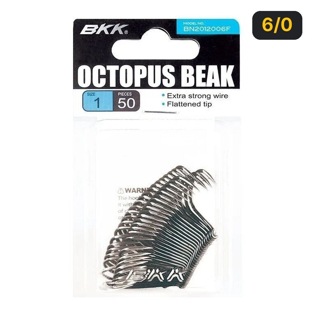 BKK Octopus Beak İğne 50 Adet 6/0