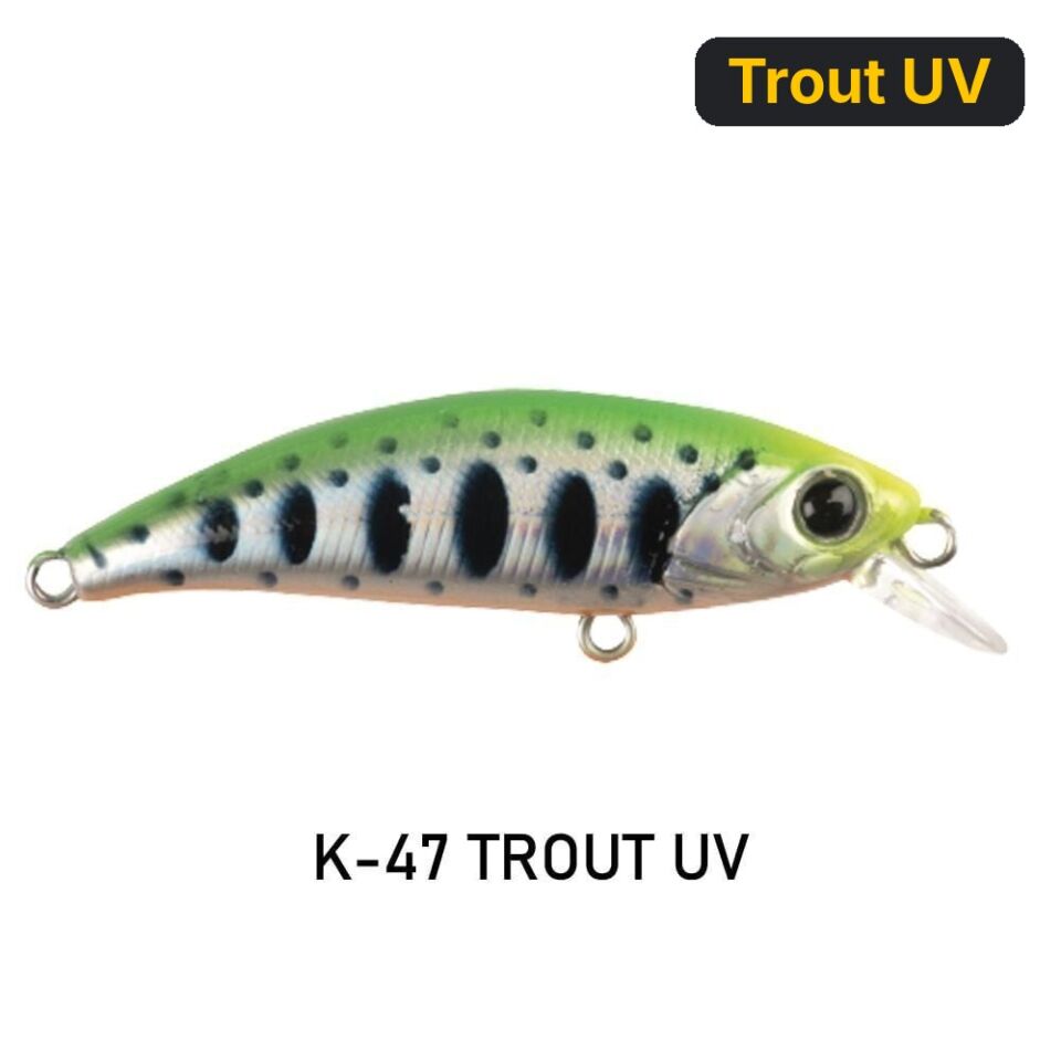 Hanfish Zıpır KG 50mm 4,5 GR Lrf Maket Balık Trout UV