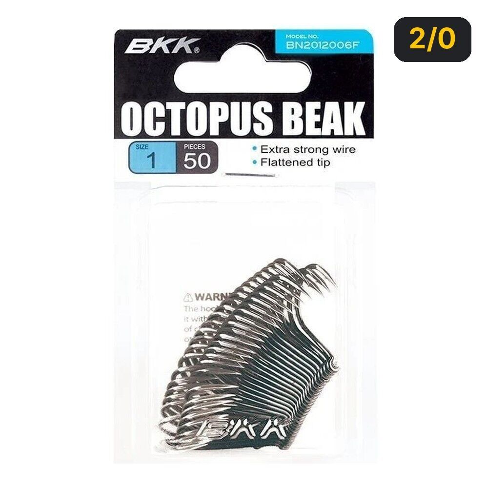 BKK Octopus Beak İğne 50 Adet 2/0