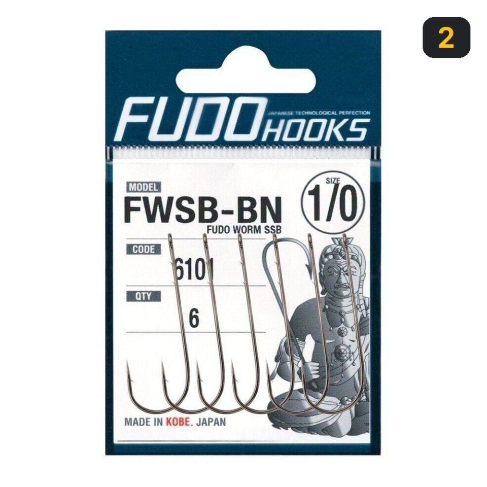 Fudo 6100 Worm SSB Nikel Uzun Pala Tırnaklı İğne 2