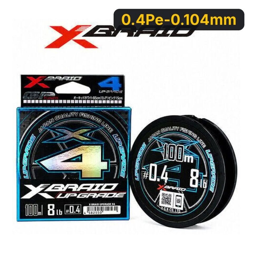 Ygk X006 Upgrade Pe X4 100m İp Misina 0.4Pe-0.104mm