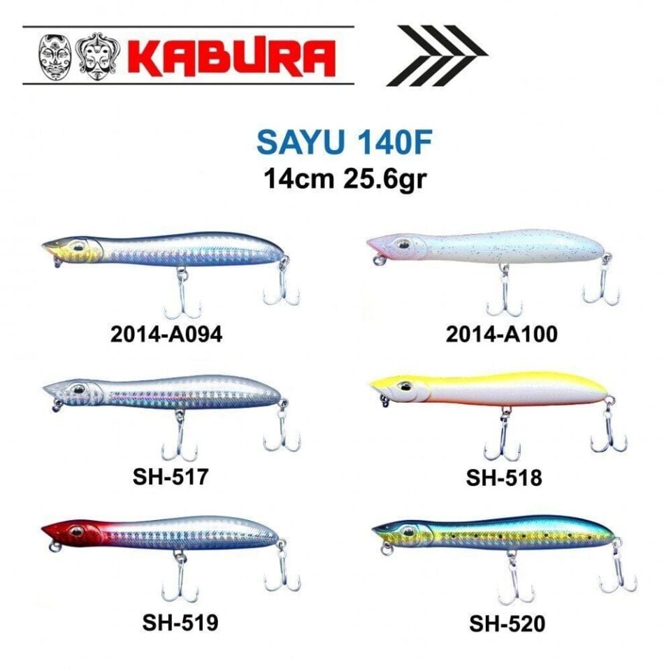 Kabura Sayu 140F Sahte Balık