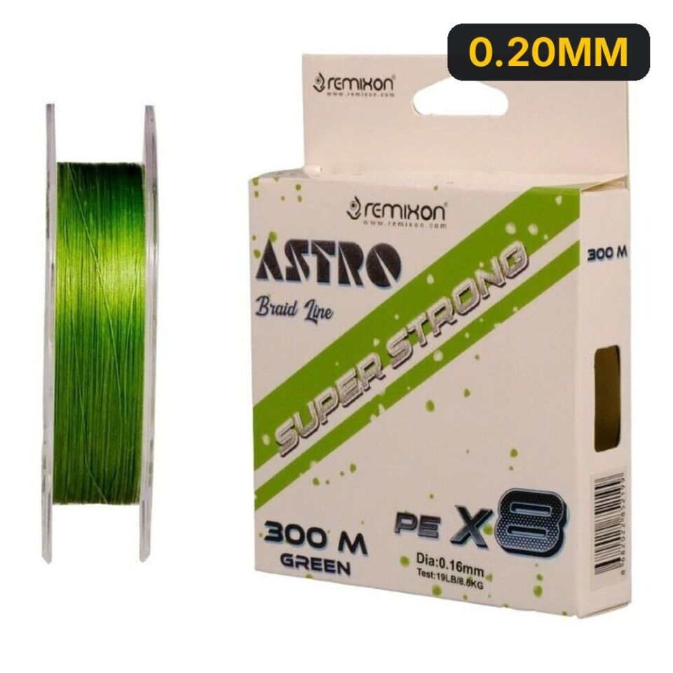 Remixon Astro 8X 300m Green İp Misina 0.20MM