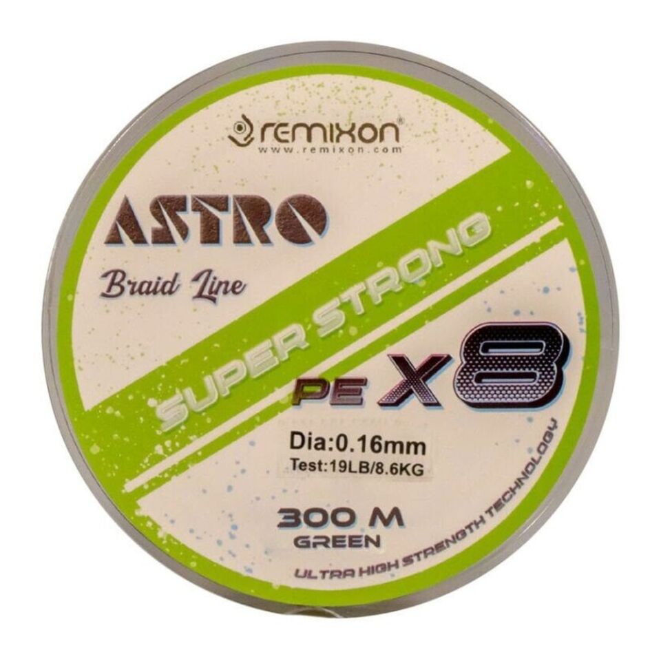 Remixon Astro 8X 300m Green İp Misina 0.20MM