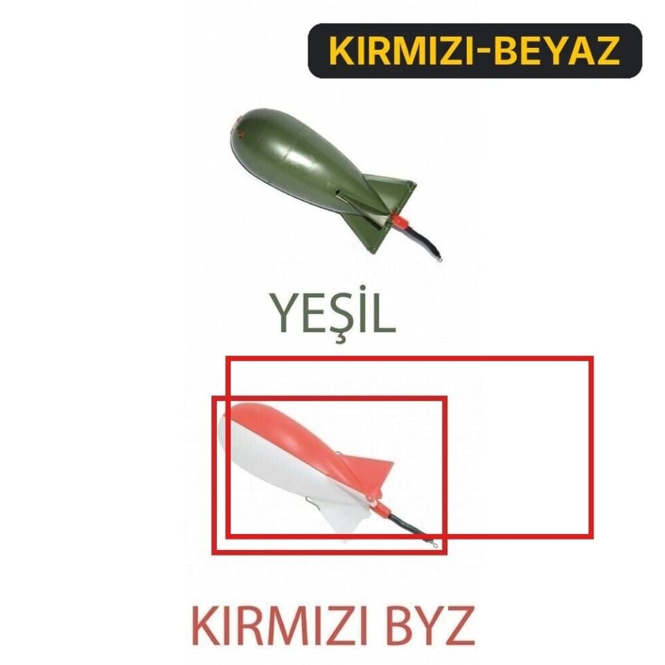 Captain 7600 Yemleme Roketi Otomatik Açılır KIRMIZI-BEYAZ
