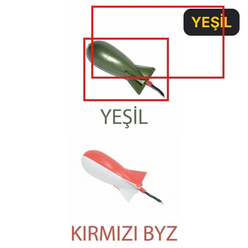 Captain 7600 Yemleme Roketi Otomatik Açılır YEŞİL