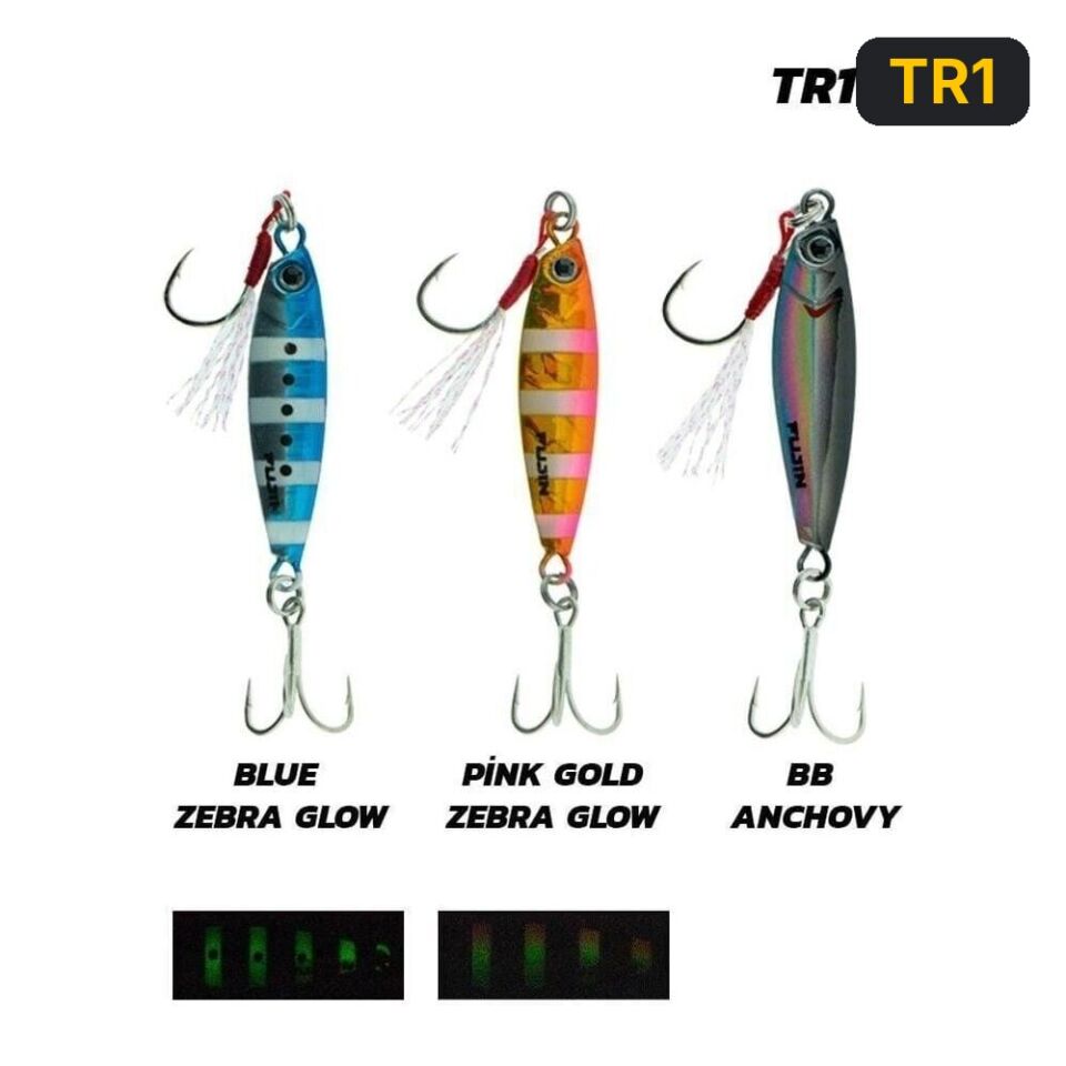 Fujin Jig-X Trio 3lü Micro Jig 10gr TR1