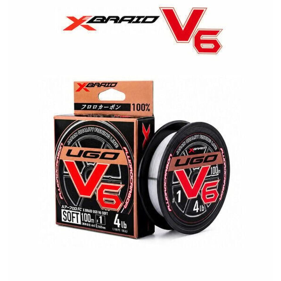 Ygk X060 F-Ugo V6 Soft FC 100m Fluorocarbon Misina