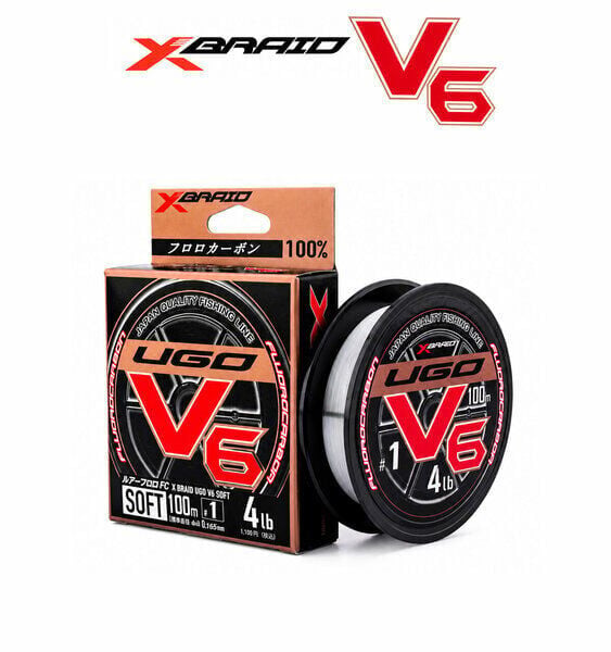 Ygk X060 F-Ugo V6 Soft FC 100m Fluorocarbon Misina