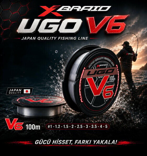 Ygk X060 F-Ugo V6 Soft FC 100m Fluorocarbon Misina