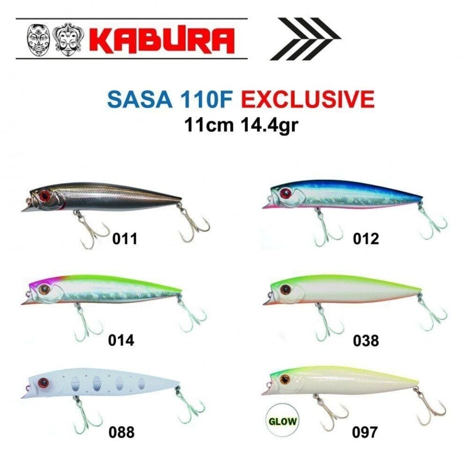 Kabura Sasa Exclusive 110 Sahte Balık
