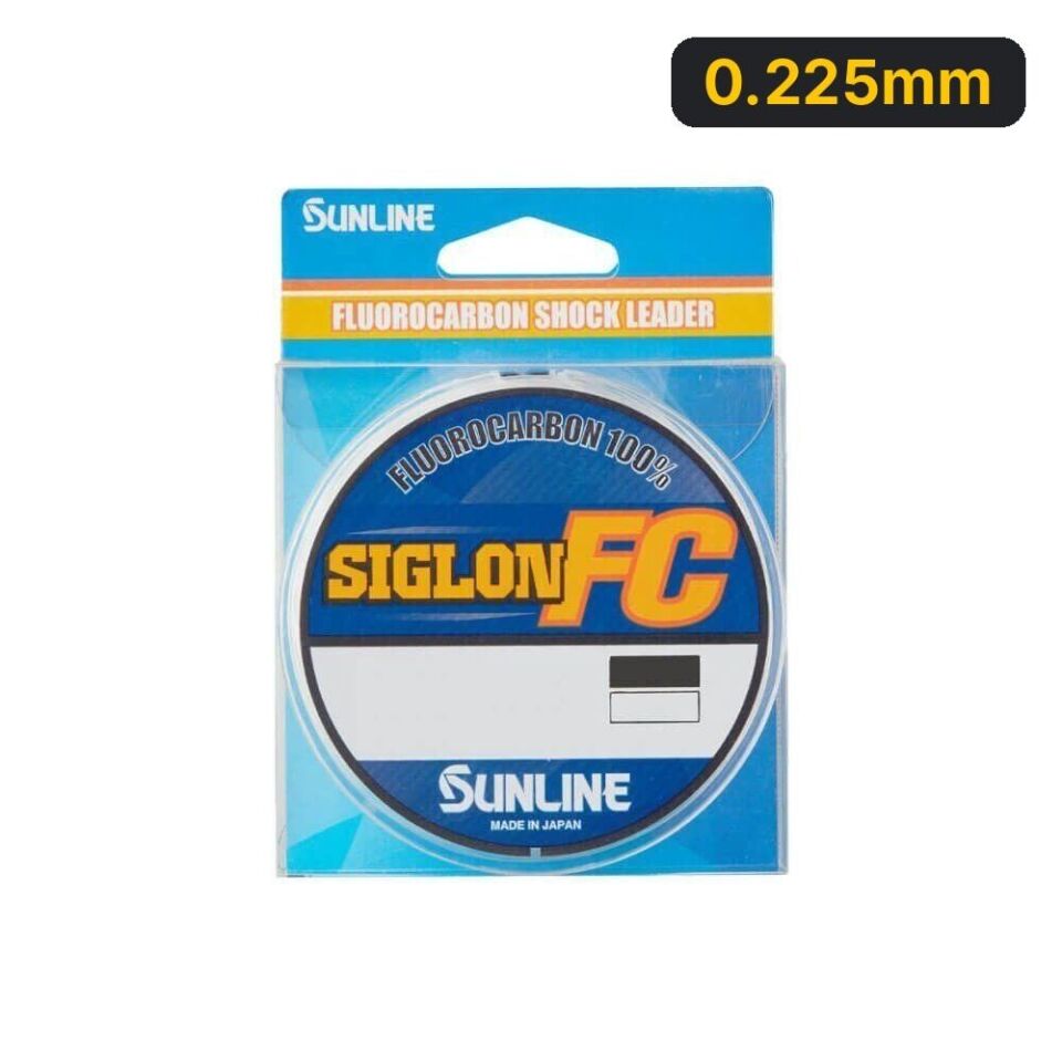 Sunline Siglon Fluorocarbon Misina 50MT 0.225mm