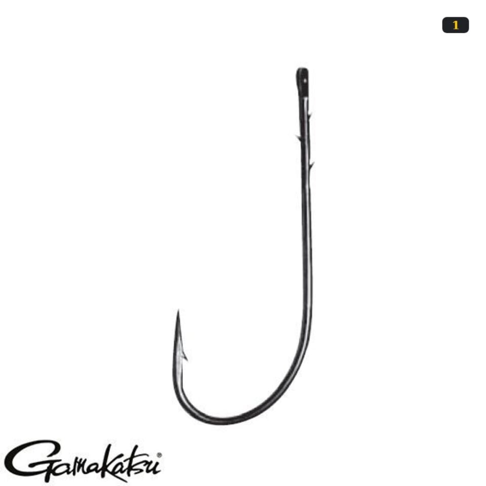Gamakatsu Worm 31 Siyah Olta İğnesi