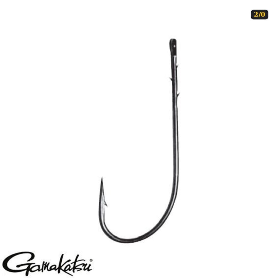 Gamakatsu Worm 31 Siyah Olta İğnesi
