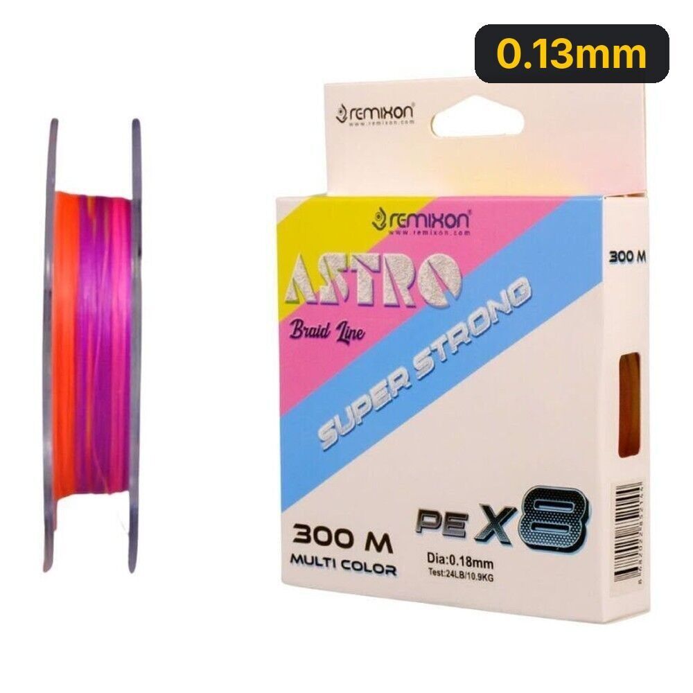 Remixon Astro 8X 300m M.Color İp Misina 0.13MM