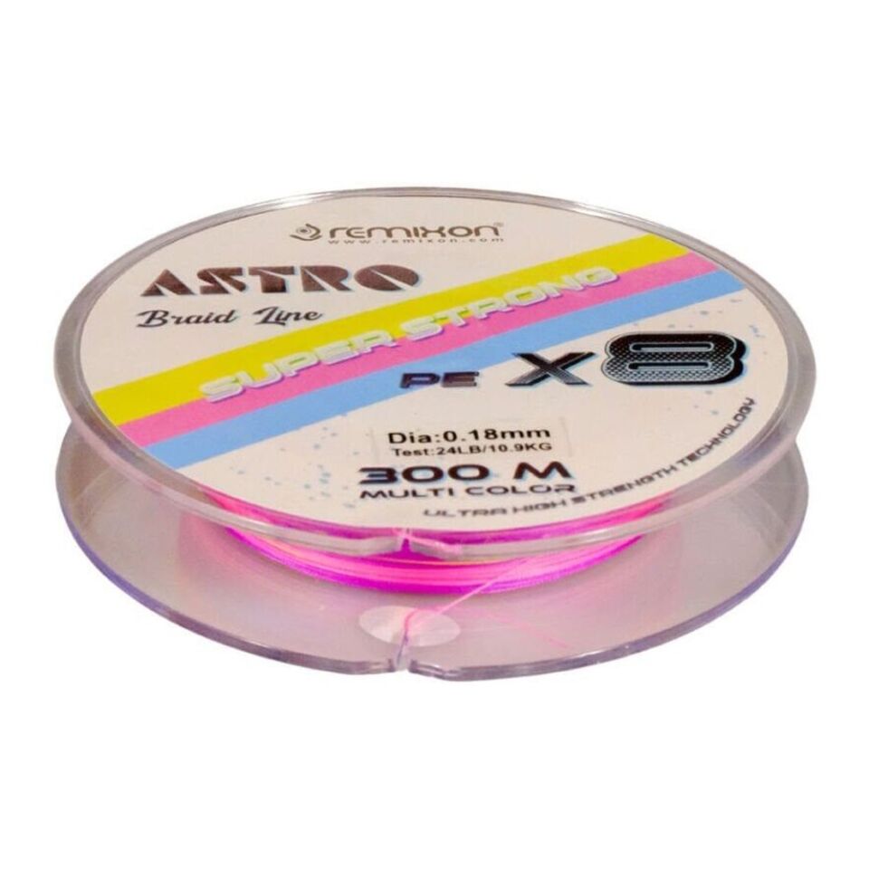 Remixon Astro 8X 300m M.Color İp Misina 0.18MM