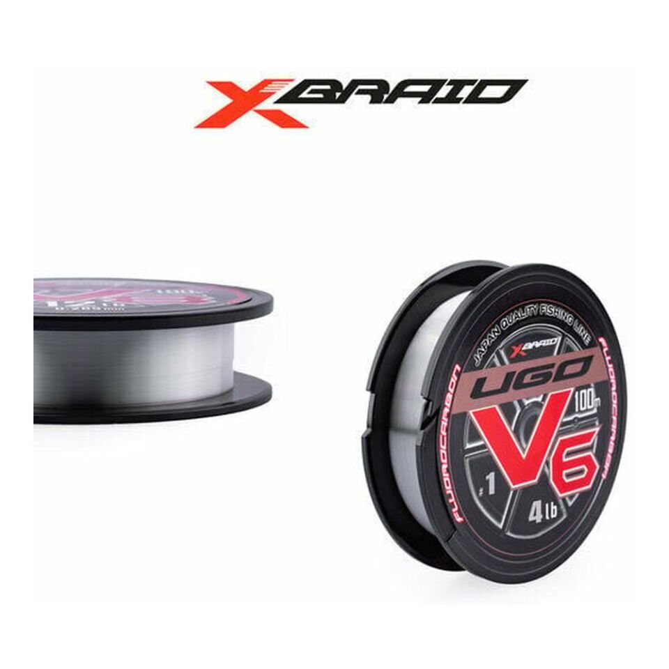 Ygk X060 F-Ugo V6 Soft FC 100m Fluorocarbon Misina 3 PE 285 MM