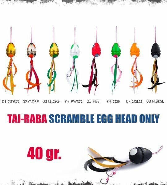 Xesta Tai-Raba Scramble Egg 40G Tai Rubber Yem
