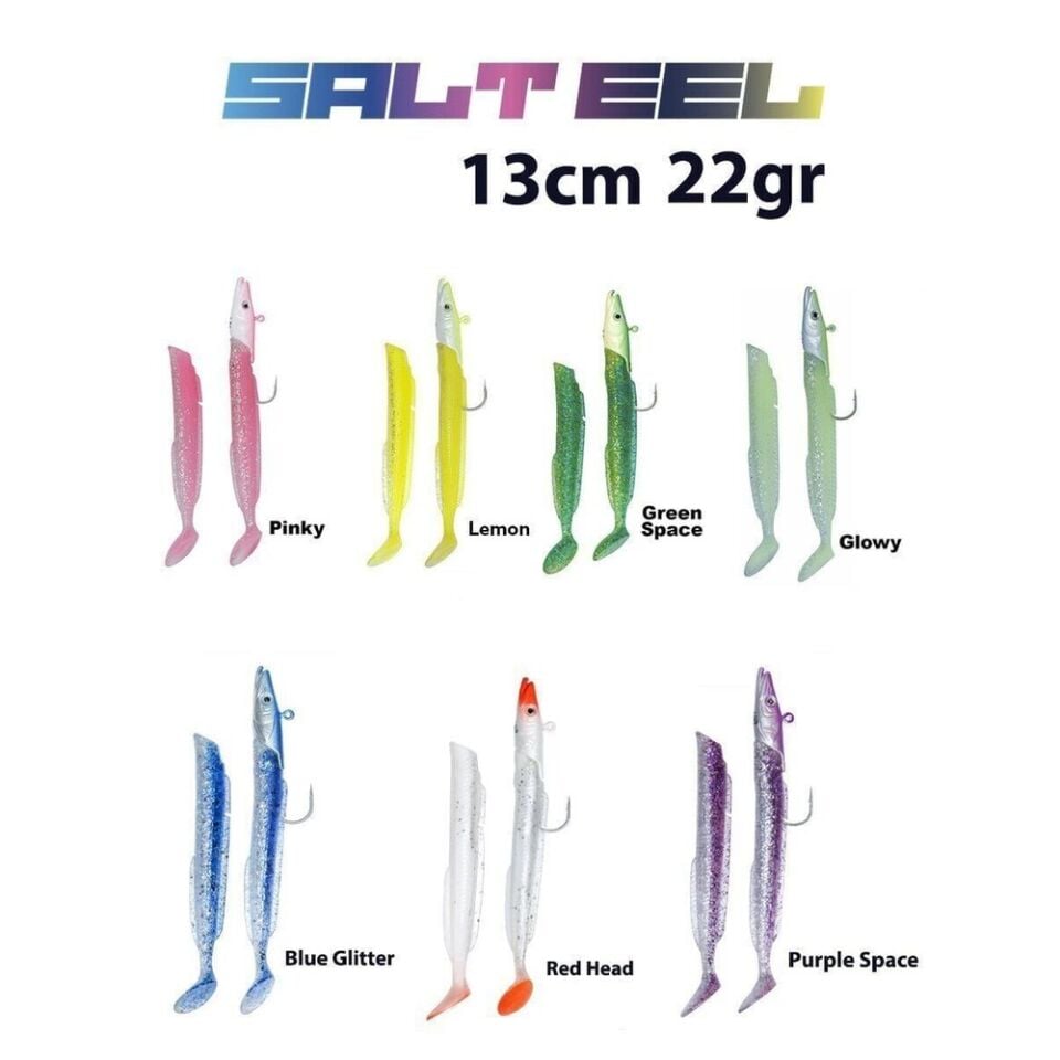 Fujin Salt Eel 13cm 22gr x2 Silikon Yem