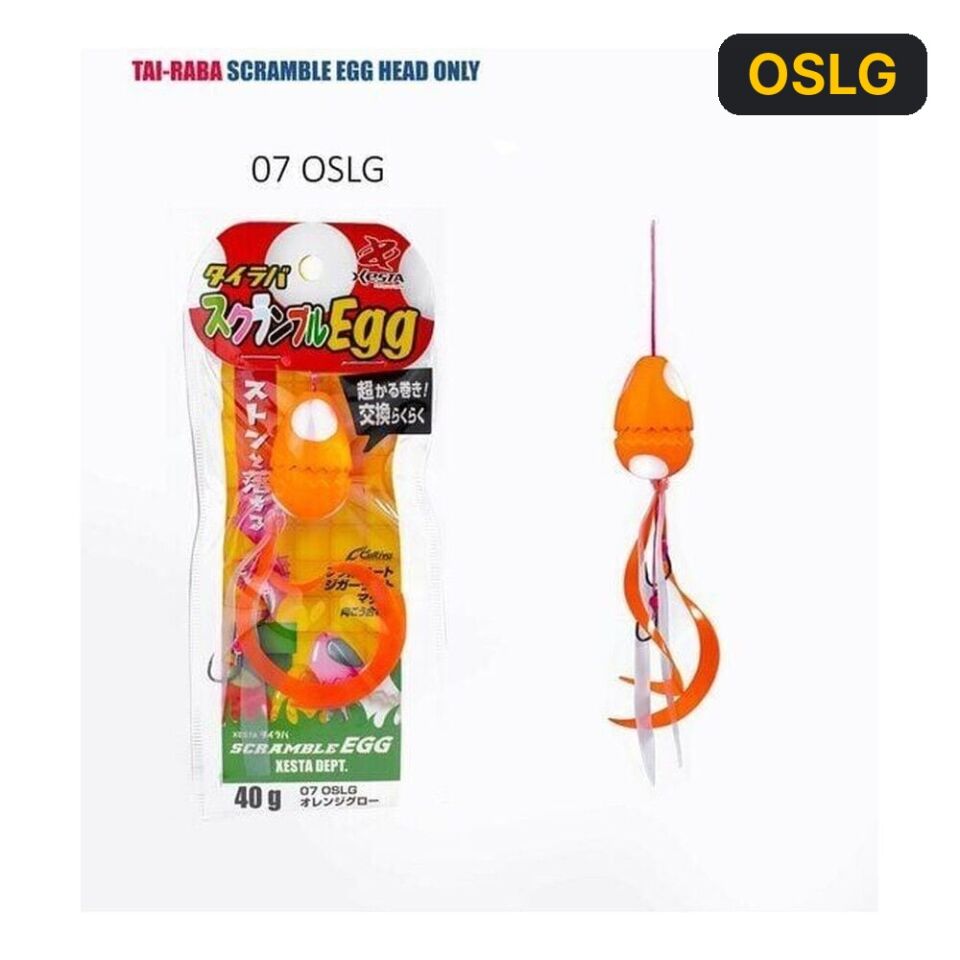 Xesta Tai-Raba Scramble Egg 40G Tai Rubber Yem OSLG
