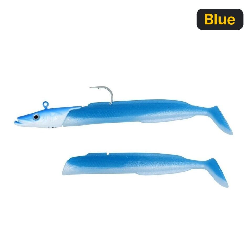 Fujin Salt Eel 13cm 22gr x2 Silikon Yem Blue
