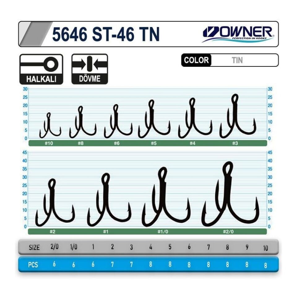 Owner 5646 St-46tn Tin Çarpma İğne 3