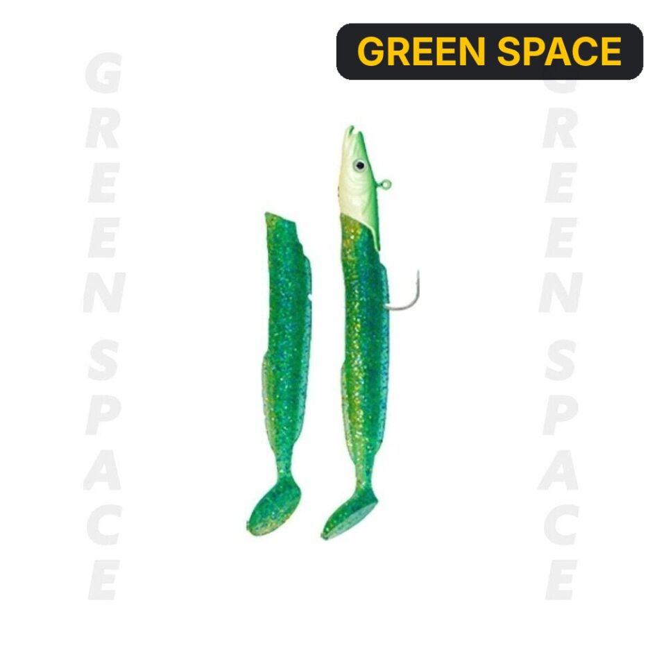 Fujin Salt Eel 13cm 22gr x2 Silikon Yem GREEN SPACE