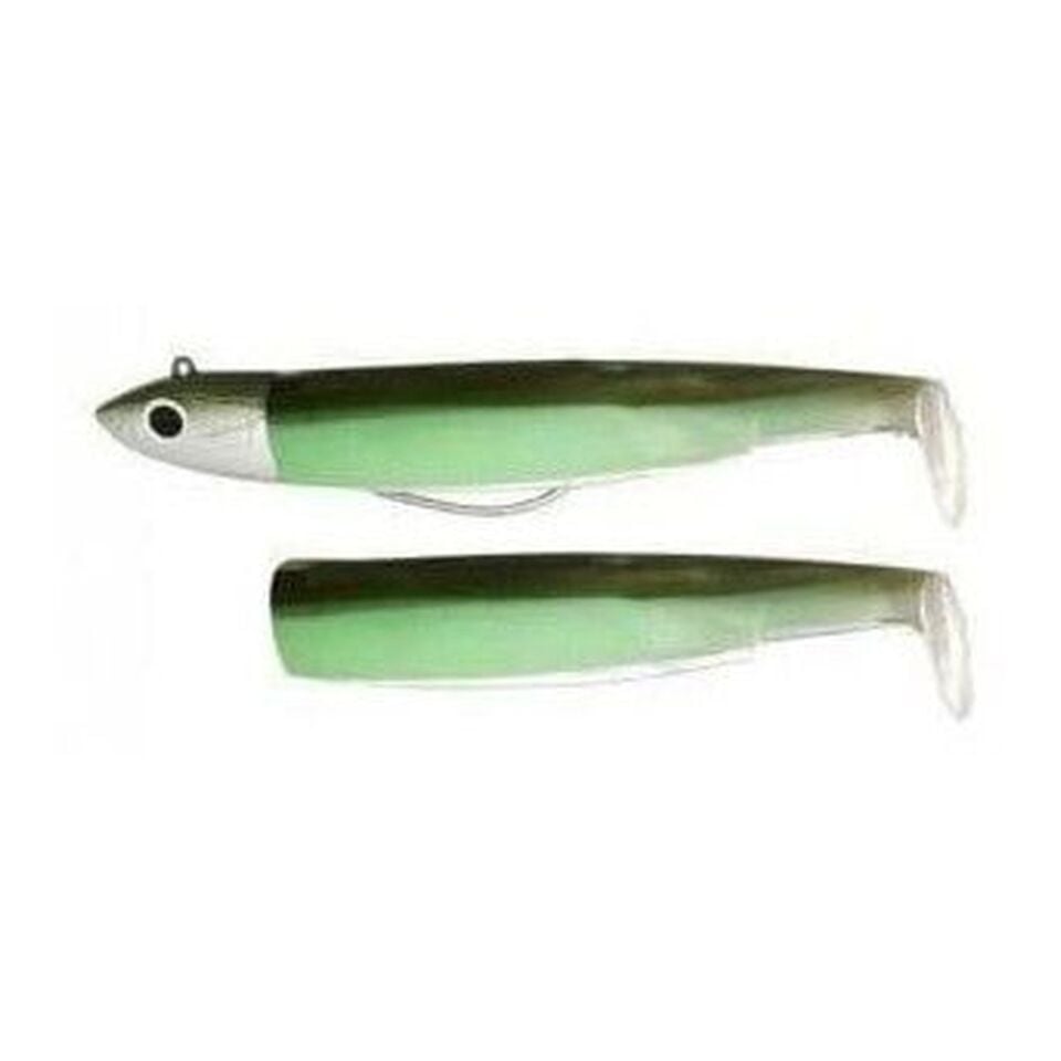 Fiiish BM160/5 BM894 Combo Deep 90gr Kaki Glow Silikon Yem