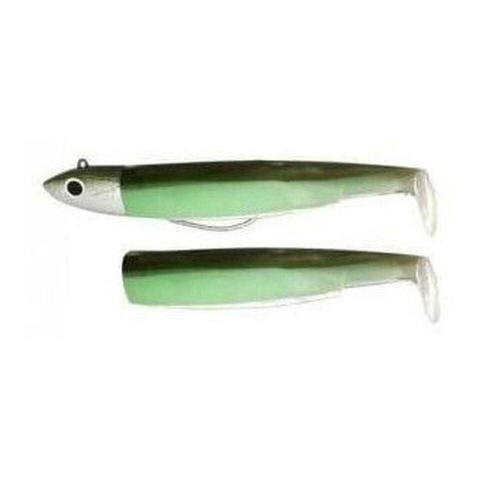 Fiiish BM160/5 BM894 Combo Deep 90gr Kaki Glow Silikon Yem