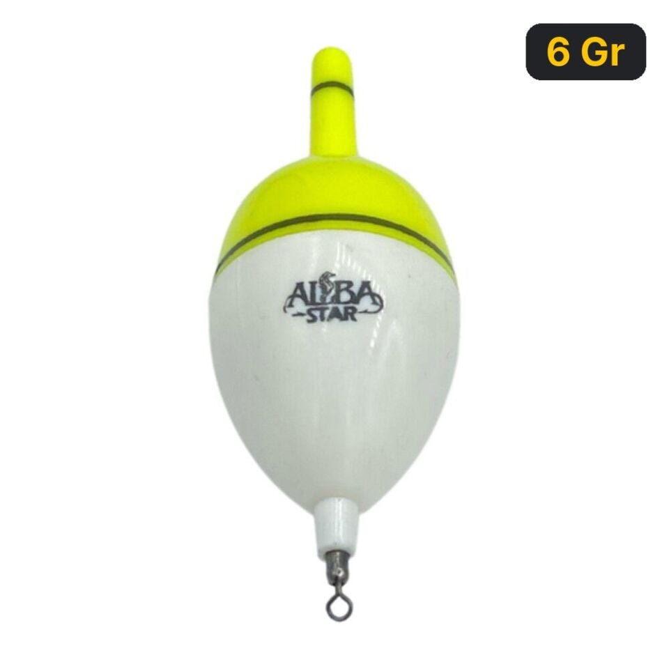 Albastar 8912 Akıllı Pilli Sarı Olta Şamandırası 6 Gr