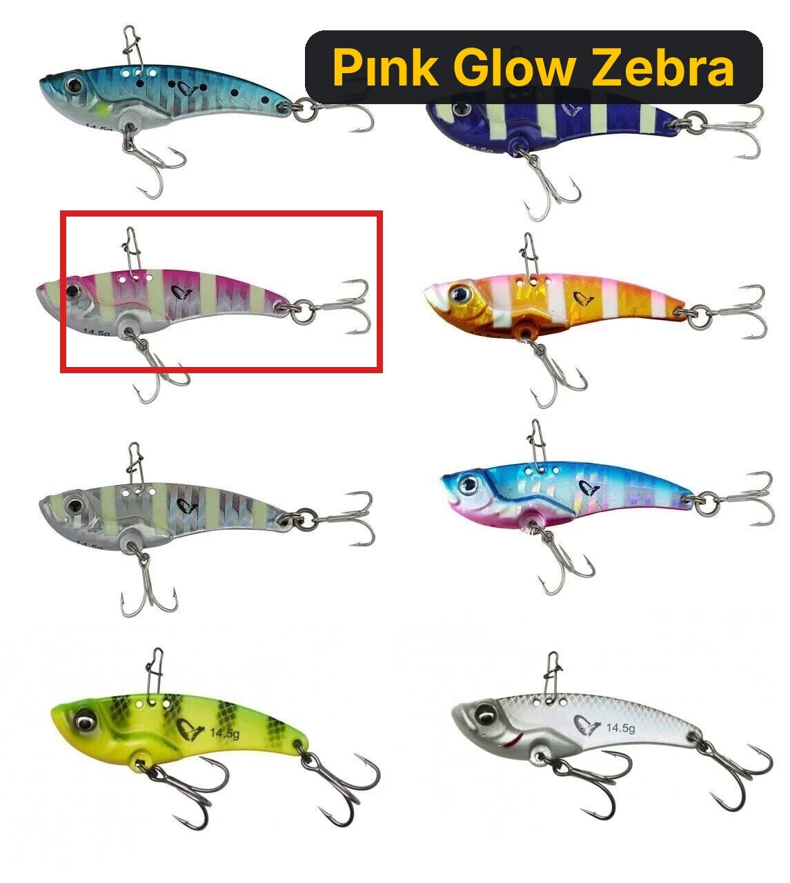 Savage gear 3D VIB Blade 5,5 cm 14,5gr Suni Yem Pınk Glow Zebra